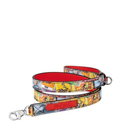 loubutin leather lead