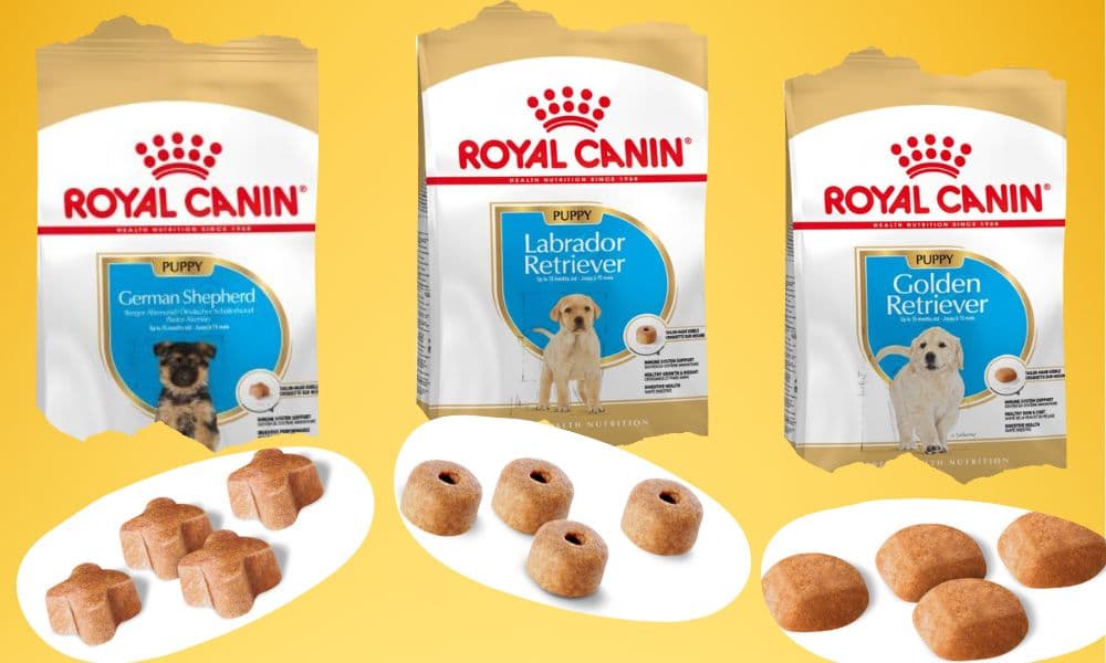 Breed specific packaging and kibble shape